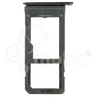 Держатель SIM для Samsung Galaxy S8/S8+ (G950F/G955F) Черный