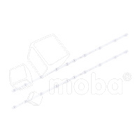 Светодиодная подсветка для телевизоров TCL 40" LED40D3000/L40S6500/40S6500 (комплект 2 шт.)