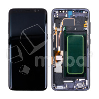 Дисплей для Samsung Galaxy S8 (G950F) модуль с рамкой Черный - (OLED)