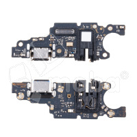 Шлейф для Huawei Honor X7b 4G/90 Smart (CLK-LX1/CLK-NX1/CLK-NX3) плата на системный разъем/разъем гарнитуры/микрофон - Премиум
