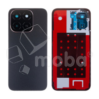 Задняя крышка для Huawei Honor X6c (NIC-LX1/NIC-LX2/NIC-LX3) Черный - Премиум