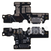 Шлейф для ZTE Blade 20 Smart плата на системный разъем/микрофон