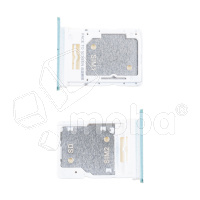 Держатель SIM для Xiaomi Redmi Note 14 4G (24117RN76O/24117RN76G) Голубой