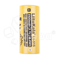 Аккумулятор 26650 LiitoKala Lii-51S 3.7V 5100 mAh 20A