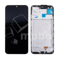 Дисплей для Samsung Galaxy A15 4G/5G (A155F/A156B) модуль с рамкой Черный - (OLED) (Small Size)