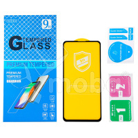 Защитное стекло "Премиум" для Xiaomi Redmi Note 10/10S/Poco M5s Черный