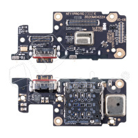 Шлейф для Xiaomi Redmi Note 11 Pro+ 5G (21091116UG) плата системный разъем/разъем SIM/микрофон