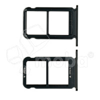 Держатель SIM для Huawei Honor 10 (COL-L29) Черный