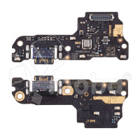 Шлейф для Xiaomi Poco M7 4G/Redmi 15 4G (25062PC34G/25062RN2DY) плата системный разъем/микрофон - Премиум