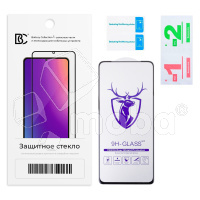 Защитное стекло "Премиум" для Infinix Smart 8/8 Pro/8 Plus Черный