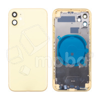 Корпус для iPhone 11 (1 Sim) Желтый - Премиум