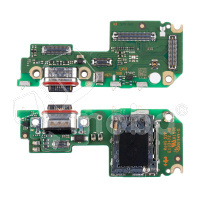 Шлейф для Tecno Camon 40 Premier 5G (CM8) плата на системный разъем/разъем SIM/микрофон - Премиум