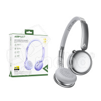 Беспроводные наушники Bluetooth Acefast H8 (накладные, активное шумоподавление) Серебро