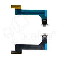 Шлейф для iPad 10 10.9" 2022 (Wi-Fi версия) (A2696/A2757/A2777) на системный разъем Серебро - Премиум