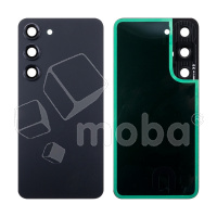 Задняя крышка для Samsung Galaxy S23 (S911B) Черный - Премиум