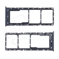 Держатель SIM для Infinix Smart 7 (X6515) Черный