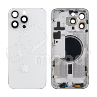 Корпус для iPhone 15 Pro Max (A3106) (1 Sim) Белый - Премиум