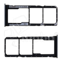 Держатель SIM для Xiaomi Redmi Note 10 Pro 4G (M2101K6G) Черный