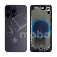 Корпус для iPhone Xr (A2105) в стиле iPhone 16 Pro Черный