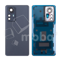 Задняя крышка для Xiaomi 12 Pro (2201122G) Серый - Премиум