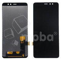 Дисплей для Samsung Galaxy A8+ 2018 (A730F) в сборе с тачскрином Черный - (In-Cell)