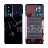 Задняя крышка для Xiaomi Poco F5 Pro (23013PC75G) Черный - Премиум