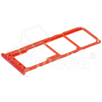 Держатель SIM для Samsung Galaxy A10 (A105F) Красный