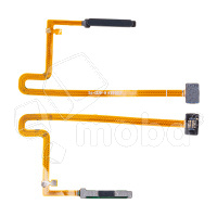 Шлейф для Realme 10 4G (RMX3630) сканер отпечатка пальцев Черный