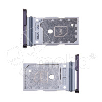 Держатель SIM для Samsung Galaxy S22/S22+ (S901B/S906B) Черный