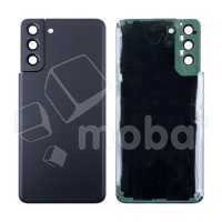 Задняя крышка для Samsung Galaxy S21+ (G996B) Черный - Премиум