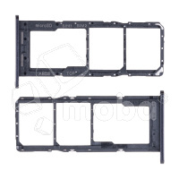 Держатель SIM для Samsung Galaxy A24 4G (A245F) Черный