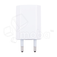 Сетевое зарядное устройство USB для iPhone "Призма" (5W) (тех.упак.) Белый - Китай