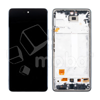 Дисплей для Samsung Galaxy A53 5G (A536B) модуль с рамкой Черный - (OLED) (Full Size)