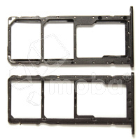 Держатель SIM для Huawei Honor 8A/8A Pro/8A Prime (JAT-LX1/JAT-L41) Черный