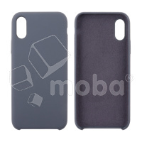 Чехол-накладка Soft Touch для iPhone X/Xs Графит