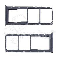 Держатель SIM для Samsung Galaxy A04 (A045F) Черный