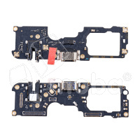 Шлейф для Realme GT Master Edition (RMX3363) плата системный разъем/разъем гарнитуры/микрофон - Премиум