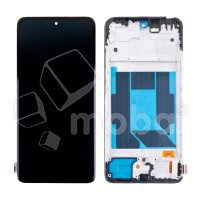 Дисплей для Xiaomi Redmi Note 14 4G (24117RN76O/24117RN76G) модуль с рамкой Черный - (OLED)