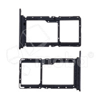 Держатель SIM для Xiaomi Poco M6 Pro 4G (2312FPCA6G) Черный