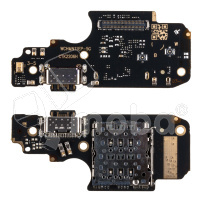 Шлейф для Xiaomi Poco X4 Pro 5G (2201116PG) плата системный разъем/разъем SIM/микрофон