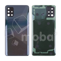 Задняя крышка для Samsung Galaxy A51 (A515F) Черный - Премиум