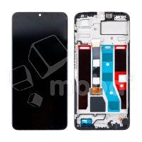 Дисплей для Realme C51 (RMX3830) модуль с рамкой Черный - OR
