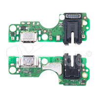 Шлейф для Tecno Spark Go 2023 (BF7) плата на системный разъем/разъем гарнитуры/микрофон - Премиум