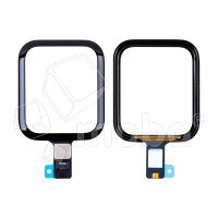 Стекло для переклейки Apple Watch 4 (40 мм) в сборе с тачскрином и OCA пленкой Черный - OR (Mitsubishi)