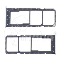 Держатель SIM для Realme C65 4G (RMX3910) Серебро