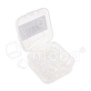 Резинка изоляционная для окошка задней камеры iPhone 11/11 Pro/11 Pro Max/12/12 mini/12 Pro/12 Pro Max/13/13 mini/13 Pro/13 Pro Max/14/14 Plus/14 Pro/14 Pro Max/15/15 Plus/15 Pro/15 Pro Max/16/16 Plus/16 Pro/16 Pro Max (100 шт.) Прозрачный