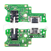 Шлейф для Infinix Note 30 Pro (X678B) плата на системный разъем/разъем гарнитуры/микрофон