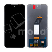 Дисплей для Xiaomi Redmi 10 2022 (22011119UY) в сборе с тачскрином Черный - Оптима