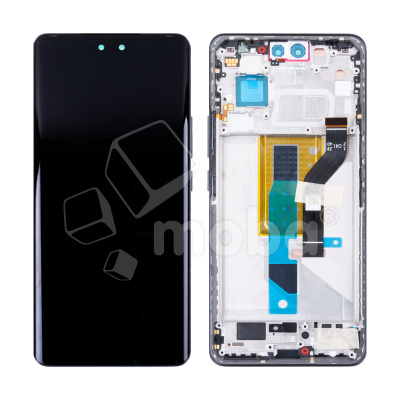 Дисплей для Xiaomi 13 Lite (2210129SG) модуль с рамкой Черный - OR (SP)