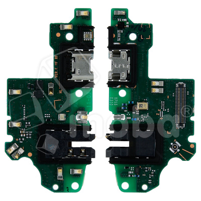 Шлейф для Huawei Honor 10i/20e (HRY-LX1T) плата на системный разъем/разъем гарнитуры/микрофон